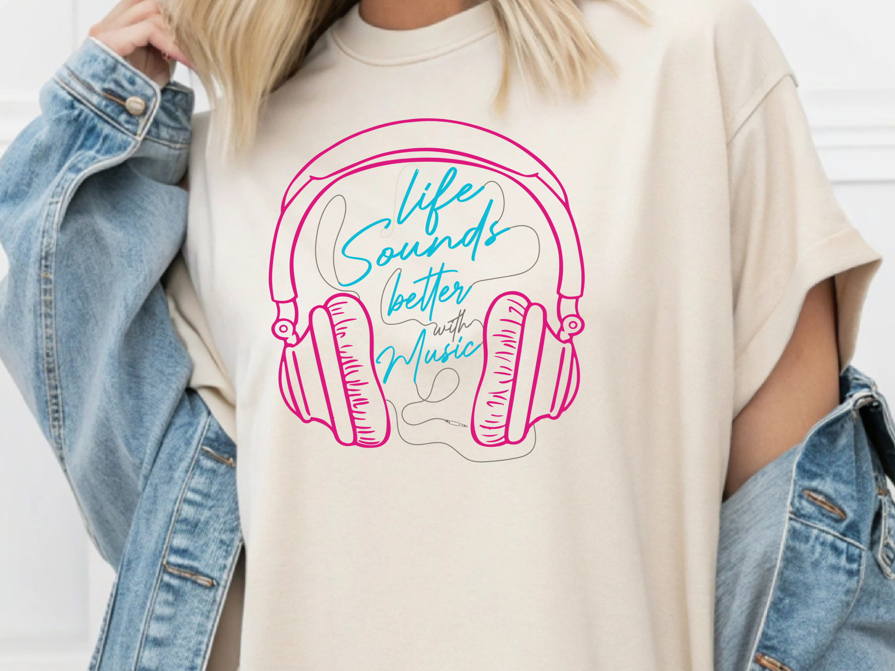 LIFE SOUNDS BETTER WITH MUSIC
